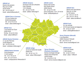 Le réseau des ADEAR