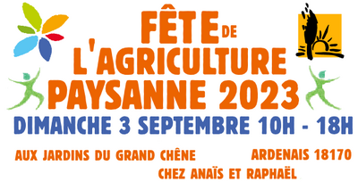 Fête de l'Agriculture paysanne 2023