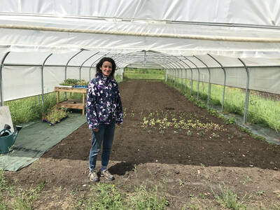 Solène, bientôt productrices de fleurs bio et locale à la CIAP CVL