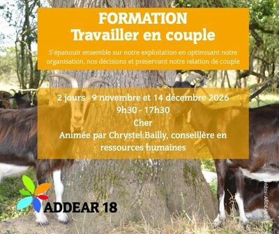 TRAVAILLER EN COUPLE SUR MA FERME