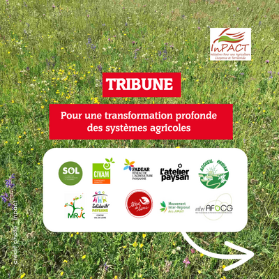 Tribune Pôle Inpact - Pour une transformation profonde des systèmes agricoles