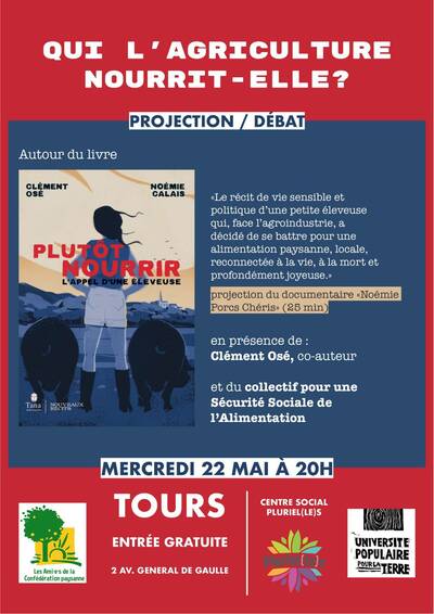 Soirée débat : Qui l'agriculture nourrit-elle ?
