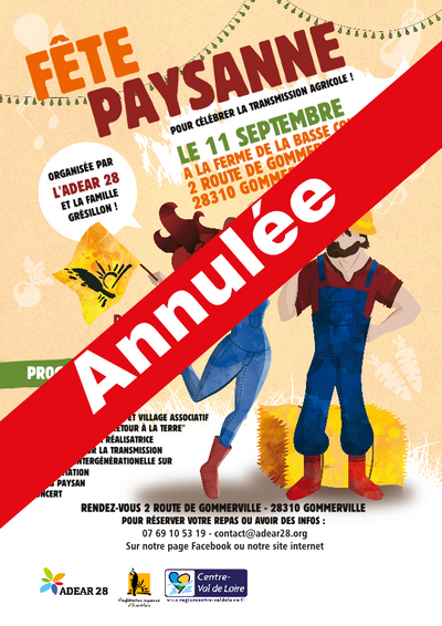 ANNULATION de la Fête Paysanne