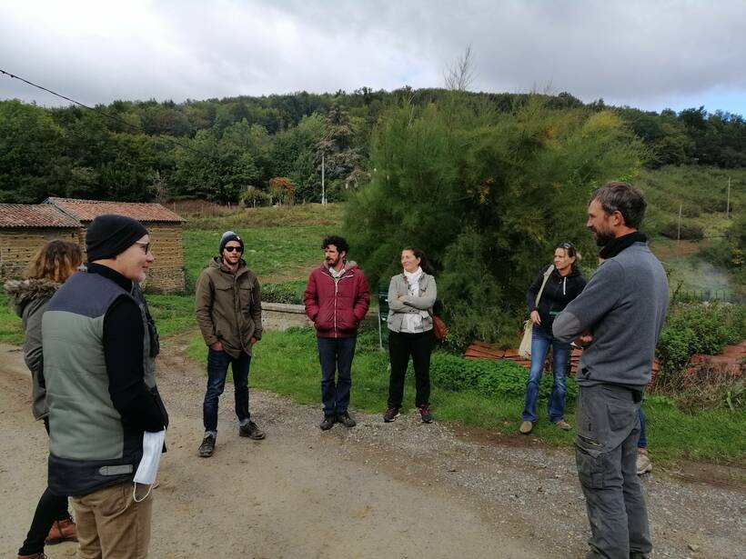 Visite de ferme et découverte d'un parcours à l'installation